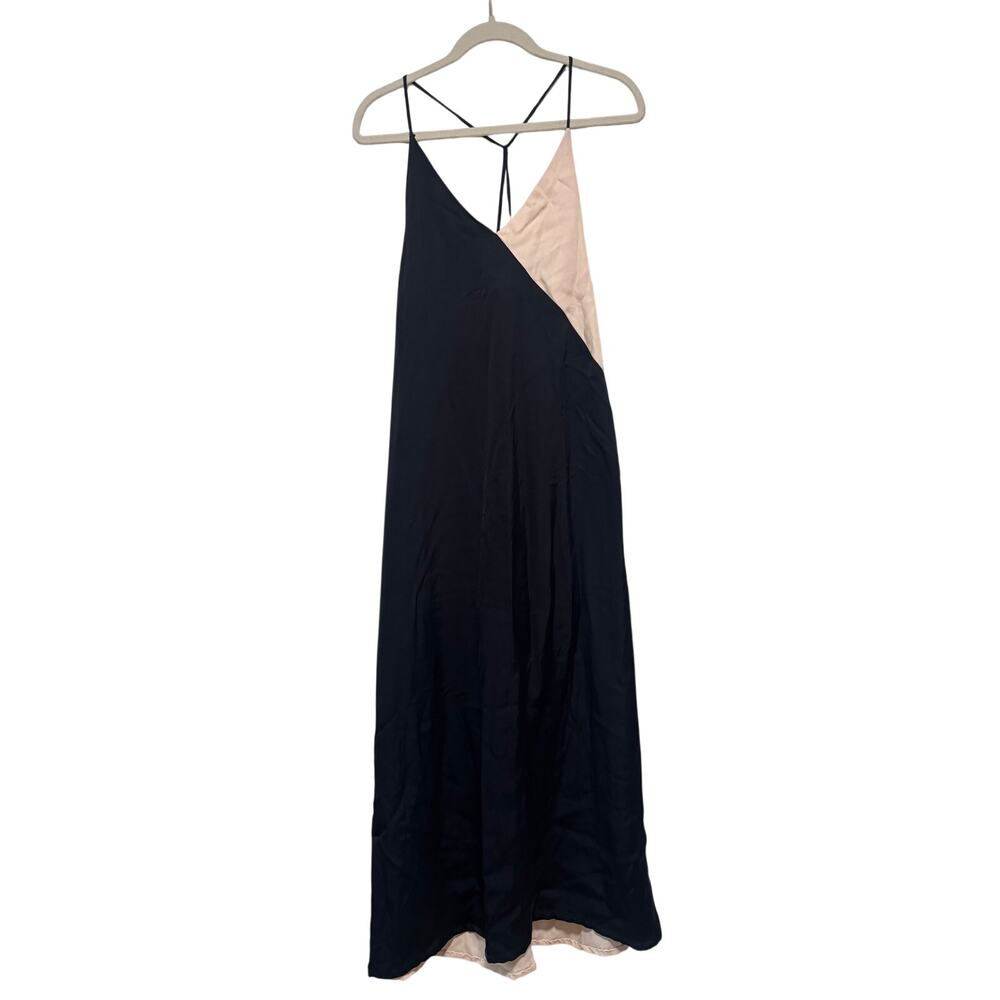 Zara Satin Slip Dress with Tie Back XS - Picture 3 of 10